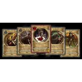 Modiphius Entertainment: Dark Deeds - Strategy Board Game, Darkly Humorous Card Game, Ages 14+, 2-5 Players, 60 Min