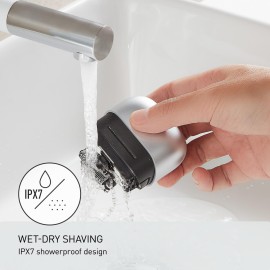 Panasonic Swipe Right Travel Shaver for Women, Portable Electric Razor with USB-C Charging, 3-Blade Cutting System for Dry or Wet Use - ES-CM3A-W