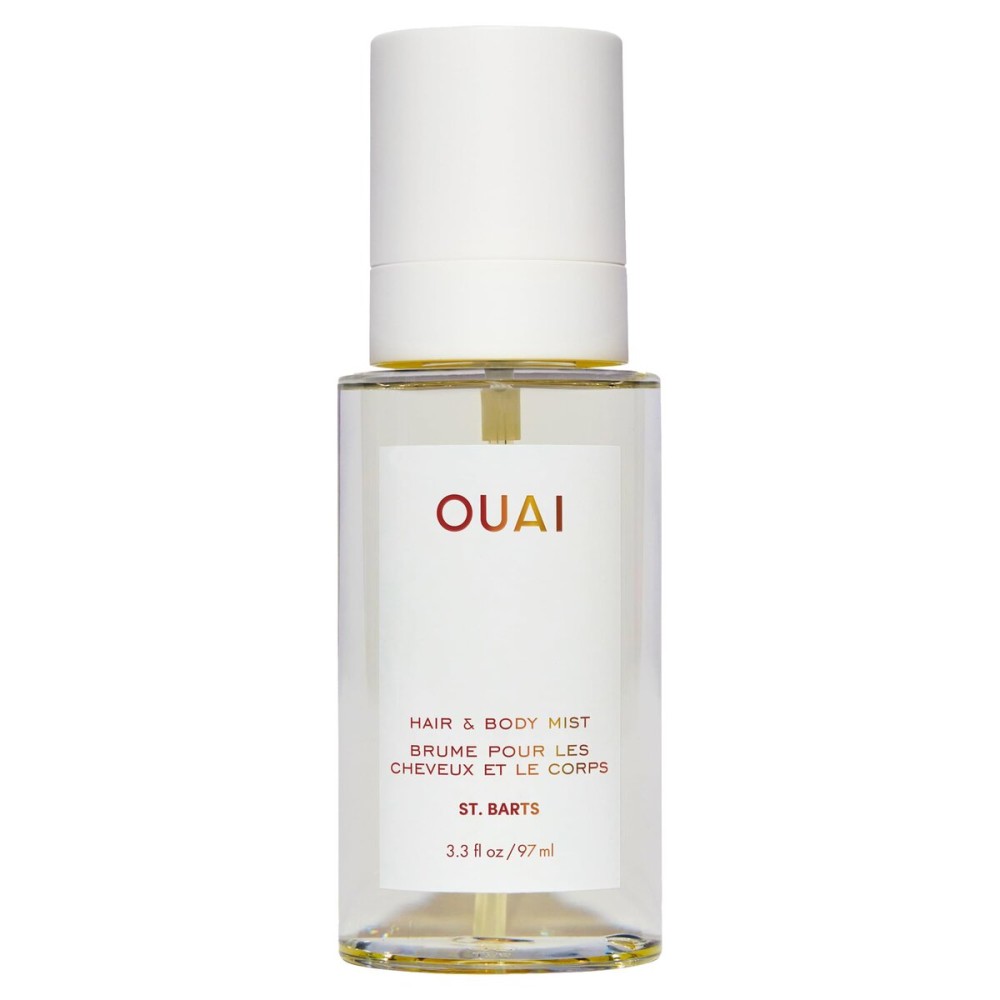 OUAI St. Barts Hair and Body Mist - Tropical-Scented Hair Perfume and Body Spray - Notes of Dragonfruit, Orange Blossom, Tuberose & Musk (3.3 Fl Oz) OUAI St. Barts Hair and Body Mist - Tropical-Scented Hair Perfume and Body Spray - Notes of Dragonfruit, Orange Blossom, Tuberose & Musk (3.3 Fl Oz)