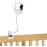 Flexible Baby Monitor Clip Clamp Mount Compatible with HelloBaby HB6550/HB65/HB66/HB248,ANMEATE SM935E,iFamily 43E,Kidsneed SM935, Hellobaby Camera Mount Without Tools or Wall Damage