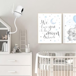 Flexible Baby Monitor Clip Clamp Mount Compatible with HelloBaby HB6550/HB65/HB66/HB248,ANMEATE SM935E,iFamily 43E,Kidsneed SM935, Hellobaby Camera Mount Without Tools or Wall Damage Flexible Baby Monitor Clip Clamp Mount Compatible with HelloBaby HB6550/HB65/HB66/HB248,ANMEATE SM935E,iFamily 43E,Kidsneed SM935, Hellobaby Camera Mount Without Tools or Wall Damage