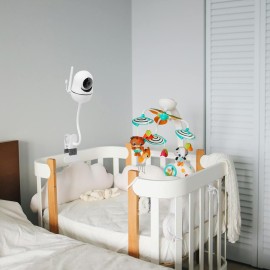 Flexible Baby Monitor Clip Clamp Mount Compatible with HelloBaby HB6550/HB65/HB66/HB248,ANMEATE SM935E,iFamily 43E,Kidsneed SM935, Hellobaby Camera Mount Without Tools or Wall Damage Flexible Baby Monitor Clip Clamp Mount Compatible with HelloBaby HB6550/HB65/HB66/HB248,ANMEATE SM935E,iFamily 43E,Kidsneed SM935, Hellobaby Camera Mount Without Tools or Wall Damage