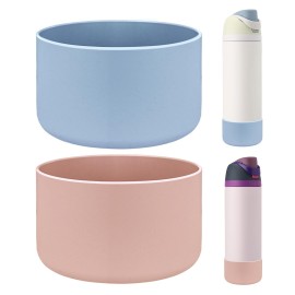 HEYSKAY 2PCS Silicone Boot for Owala Flask Water Bottle 32oz Anti-Slip Protective Sleeve for Owala Twist,FreeSip and Flip Stainless Steel Water Bottle BPA-Free Boot Bottom Base HEYSKAY 2PCS Silicone Boot for Owala Flask Water Bottle 32oz Anti-Slip Protective Sleeve for Owala Twist,FreeSip and Flip Stainless Steel Water Bottle BPA-Free Boot Bottom Base