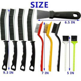 10Pcs Crevice Cleaning Tools, Gap Cleaning Brush Set,Cleaning Brushes Small Spaces, Hard Bristle Crevice Cleaning Brush Tool for Household Use Bathroom Tiles Kitchen 10Pcs Crevice Cleaning Tools, Gap Cleaning Brush Set,Cleaning Brushes Small Spaces, Hard Bristle Crevice Cleaning Brush Tool for Household Use Bathroom Tiles Kitchen