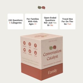 Gratitude Gifted Conversation Catalyst: Family, 150 Fun and Thought-Provoking Questions for Families to Connect, Create Bond and Meaningful Conversations Gratitude Gifted Conversation Catalyst: Family, 150 Fun and Thought-Provoking Questions for Families to Connect, Create Bond and Meaningful Conversations