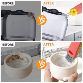 3 in 1 Cup Lid Gap Cleaning Brush Set, Multifunctional Bottle Cleaning Brush, Cup Lid Gap Cleaner, Home Kitchen Crevice Brush Tools(Multicolor) 3 in 1 Cup Lid Gap Cleaning Brush Set, Multifunctional Bottle Cleaning Brush, Cup Lid Gap Cleaner, Home Kitchen Crevice Brush Tools(Multicolor)