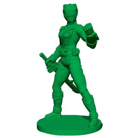 Renegade Game Studios: Power Rangers: Heroes of The Grid: Arsenal Pack - Expansion, 30 Ranger Combat Cards, Introducing Four New Characters, Expansion Content: Core Game Needed to Play