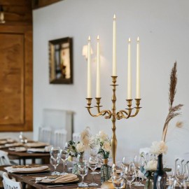 Ivory Taper Candles, 10 Inch Set of 4, Unscented, Dripless, Smokeless, 8 Hours Long Burning, Hand Poured Tall Tapered Candlesticks Wedding Advent Home Decor Dinner Ivory Taper Candles, 10 Inch Set of 4, Unscented, Dripless, Smokeless, 8 Hours Long Burning, Hand Poured Tall Tapered Candlesticks Wedding Advent Home Decor Dinner