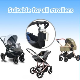 UXIETIN Stroller Cup Holder Compatible with Stanley,Stroller Cup Holder with Adjustable Strap and Pouch Taking Everywhere,Accessories for 30/40oz Stanley Cup UXIETIN Stroller Cup Holder Compatible with Stanley,Stroller Cup Holder with Adjustable Strap and Pouch Taking Everywhere,Accessories for 30/40oz Stanley Cup