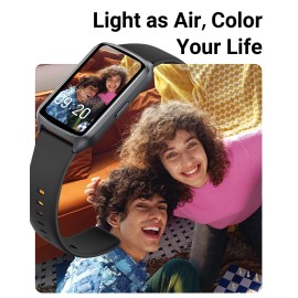 Amzhero Health Fitness Tracker with 24/7 Heart Rate, Blood Oxygen, Blood Pressure, Sleep Tracker, 5ATM Waterproof Activity Trackers with Step Tracker, Pedometer (S & L Bands Included)