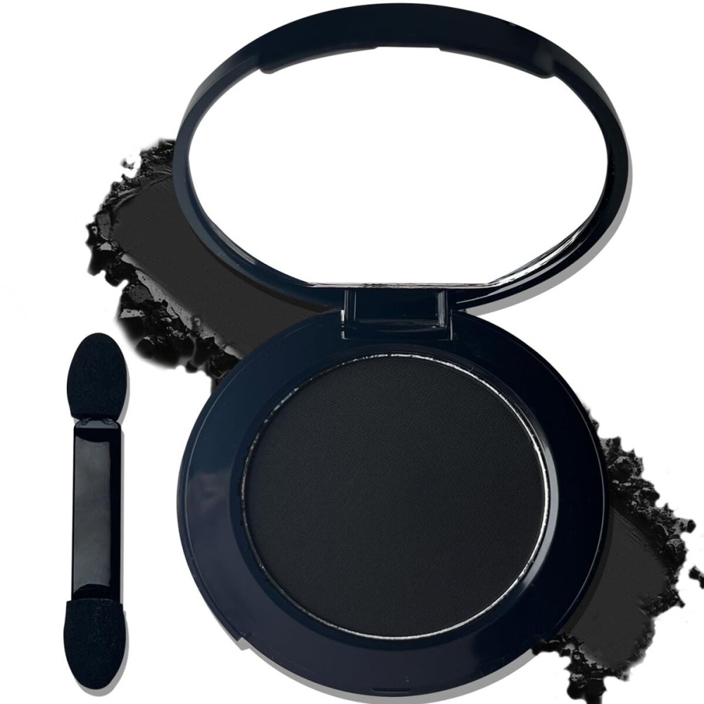 MEICOLY Black Eye Shadow with Mirror,Matte Single Eyeshadow for Halloween,Pressed Powder Eyeshadow Makeup,Matte Shade Eyelid Color Eye Makeup for Women,High Pigment,Long Wear,Waterproof,Intense Color MEICOLY Black Eye Shadow with Mirror,Matte Single Eyeshadow for Halloween,Pressed Powder Eyeshadow Makeup,Matte Shade Eyelid Color Eye Makeup for Women,High Pigment,Long Wear,Waterproof,Intense Color