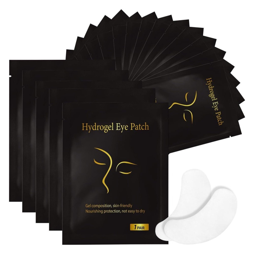 Vaincre 120 Pairs Hydrogel Under Eye Patches, Gel Eye Pads Lash Extensions, Lint Free Eyelash Lash Lift Pads for Eyelash Extension Supplies Tools Vaincre 120 Pairs Hydrogel Under Eye Patches, Gel Eye Pads Lash Extensions, Lint Free Eyelash Lash Lift Pads for Eyelash Extension Supplies Tools