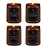 Scented Candles for Home Scented Aromatherapy Candles, 4 Pack 28 Oz Soy Wax Candle Gift Set for Women Men (Lemon Lavender/Vanilla Sugar/Sandalwood Rose/Moroccan Amber)