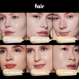 e.l.f. Soft Glam Foundation, Medium Coverage, Long-Lasting & Buildable Foundation For A Smooth, Satin Finish, Vegan & Cruelty-Free, 10 Fair Cool e.l.f. Soft Glam Foundation, Medium Coverage, Long-Lasting & Buildable Foundation For A Smooth, Satin Finish, Vegan & Cruelty-Free, 10 Fair Cool
