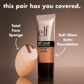 e.l.f. Soft Glam Foundation, Medium Coverage, Long-Lasting & Buildable Foundation For A Smooth, Satin Finish, Vegan & Cruelty-Free, 25 Light Neutral e.l.f. Soft Glam Foundation, Medium Coverage, Long-Lasting & Buildable Foundation For A Smooth, Satin Finish, Vegan & Cruelty-Free, 25 Light Neutral