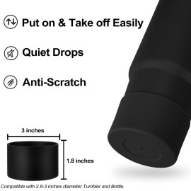 HYZ 8 Piece Accessories for Stanley Cup, Silicone Spill Proof Stopper Set and Protective Boot Including Straw Cover Cap for Stanley H2.0 20oz 30oz 40oz Tumbler, Black HYZ 8 Piece Accessories for Stanley Cup, Silicone Spill Proof Stopper Set and Protective Boot Including Straw Cover Cap for Stanley H2.0 20oz 30oz 40oz Tumbler, Black