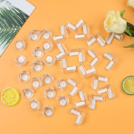 Rindion 40 Pack Corner Protector Baby, 2 Shapes Baby Proof Corners and Edges, Clear Table Corner Covers Baby, Baby Corner Protector Guards, Corner Guards for Table Edges & Sharp Corners Rindion 40 Pack Corner Protector Baby, 2 Shapes Baby Proof Corners and Edges, Clear Table Corner Covers Baby, Baby Corner Protector Guards, Corner Guards for Table Edges & Sharp Corners