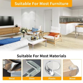 Rindion 40 Pack Corner Protector Baby, 2 Shapes Baby Proof Corners and Edges, Clear Table Corner Covers Baby, Baby Corner Protector Guards, Corner Guards for Table Edges & Sharp Corners Rindion 40 Pack Corner Protector Baby, 2 Shapes Baby Proof Corners and Edges, Clear Table Corner Covers Baby, Baby Corner Protector Guards, Corner Guards for Table Edges & Sharp Corners