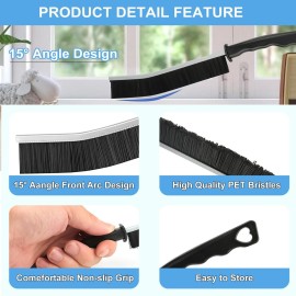 Dfacio 11Pcs Crevice Cleaning Brush Set, Hard Bristle Cleaning Supplies for Kitchen, Bathroom, Corner, Grout, Sink, Cup, Teapot, Bottle, Blender Dfacio 11Pcs Crevice Cleaning Brush Set, Hard Bristle Cleaning Supplies for Kitchen, Bathroom, Corner, Grout, Sink, Cup, Teapot, Bottle, Blender