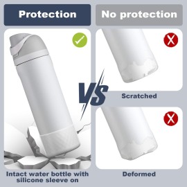 Silicone Boot for Owala Water Bottle 24 oz, Anti-Slip Protective Sleeve for FreeSip/Twist/Flip Stainless Steel Water Bottles Accessories Silicone Boot for Owala Water Bottle 24 oz, Anti-Slip Protective Sleeve for FreeSip/Twist/Flip Stainless Steel Water Bottles Accessories