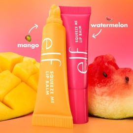 e.l.f. Squeeze Me More Lip Balm Duo, Moisturizing Balm For A Sheer Tint Of Color, Made With Hyaluronic Acid, Vegan & Cruelty-Free, Mango & Watermelon e.l.f. Squeeze Me More Lip Balm Duo, Moisturizing Balm For A Sheer Tint Of Color, Made With Hyaluronic Acid, Vegan & Cruelty-Free, Mango & Watermelon