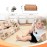 4 Pieces Busy Board DIY Parts - DIY Materials for Parents - Sensory Board Accessories -Wheels-Flip Sequin Fish-Wooden Roller-Beads - Montessori Educational Items
