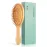 AYCBNB Bamboo Hair Brush for Hair Growth, Detangler Hairbrush with Natural Bamboo Bristles, Wooden Paddle Brush for Scalp Massage, All Hair Types, for Women, Men, and Kids