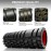Krightlink Foam Roller for Deep Tissue Massager, 13 High Density Exercise Patented Roller for Muscle Massage and Myofascial Trigger Point Release Back Roller for Fitness, Yoga and Pilates (Black)