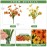 INQCMY Artificial Fake Plants Flowers for Outdoor Outside Fall Decoration,12 Bundles Faux Silk Daisy in Planter UV Resistant Look Real for Home Front Door Porch Patio Garden Balcony Autumn Decor