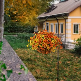 INQCMY Artificial Fake Plants Flowers for Outdoor Outside Fall Decoration,12 Bundles Faux Silk Daisy in Planter UV Resistant Look Real for Home Front Door Porch Patio Garden Balcony Autumn Decor INQCMY Artificial Fake Plants Flowers for Outdoor Outside Fall Decoration,12 Bundles Faux Silk Daisy in Planter UV Resistant Look Real for Home Front Door Porch Patio Garden Balcony Autumn Decor