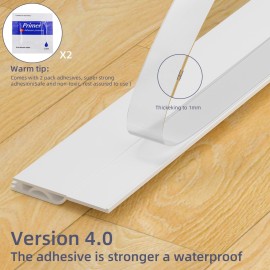 Door Draft Stopper, Door Sweep for Bottom of Door, Weather Stripping Door Seal, Under Door Gap Filler, Under Door Draft Blocker Soundproof/Insulator, Door stoppers (White, 78) Door Draft Stopper, Door Sweep for Bottom of Door, Weather Stripping Door Seal, Under Door Gap Filler, Under Door Draft Blocker Soundproof/Insulator, Door stoppers (White, 78)