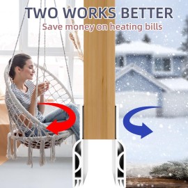 Door Draft Stopper, Door Sweep for Bottom of Door, Weather Stripping Door Seal, Under Door Gap Filler, Under Door Draft Blocker Soundproof/Insulator, Door stoppers (White, 78) Door Draft Stopper, Door Sweep for Bottom of Door, Weather Stripping Door Seal, Under Door Gap Filler, Under Door Draft Blocker Soundproof/Insulator, Door stoppers (White, 78)