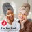 MABAO 2 Pack Microfiber Hair Towel Wrap for Women, Quick Dry Hair Turban Towel with Elastic Band, Microfiber Plopping Towel for Curly Hair, Stocking Stuffers for Women (Gray, Camel)