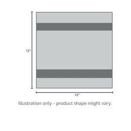 DecorRack 10 Pack 100% Cotton Wash Cloth, Luxurious Soft, 12 x 12 inch Ultra Absorbent, Machine Washable Washcloths, White (10 Pack)