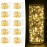 10 Pack Fairy Lights Battery Operated - 7ft 20 LED Twinkle Lights Copper Wire Mini String Lights Firefly Lights for Mason Jars DIY Crafts Christmas Wedding Party Centerpiece Table Decor, Warm White