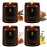 Scented Candles Set, Men Candle Set, 4 Pack Candles Gifts for Men, Soy Candle Scents of Vintage Oak/Magnolia & Sandalwood/Moroccan Amber/Lemon Eucalyptus