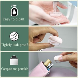 5 Pcs 10ml Small Travel Containers - Convenient Travel Jars for Creams, Travel Lotion Container, Travel Makeup Containers Essential Compact Size for Traveling 5 Pcs 10ml Small Travel Containers - Convenient Travel Jars for Creams, Travel Lotion Container, Travel Makeup Containers Essential Compact Size for Traveling