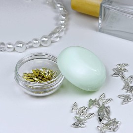 5 Pcs 10ml Small Travel Containers - Convenient Travel Jars for Creams, Travel Lotion Container, Travel Makeup Containers Essential Compact Size for Traveling 5 Pcs 10ml Small Travel Containers - Convenient Travel Jars for Creams, Travel Lotion Container, Travel Makeup Containers Essential Compact Size for Traveling