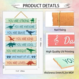 Rutiyoka Dinosaur Room Decor for Boys Bedroom Wall Dino Inspirational Art Kids Wood Decorations Little Boy Nursery Toddler Sign Rutiyoka Dinosaur Room Decor for Boys Bedroom Wall Dino Inspirational Art Kids Wood Decorations Little Boy Nursery Toddler Sign