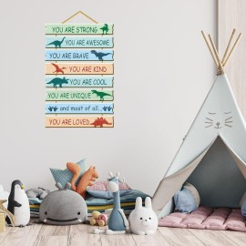 Rutiyoka Dinosaur Room Decor for Boys Bedroom Wall Dino Inspirational Art Kids Wood Decorations Little Boy Nursery Toddler Sign Rutiyoka Dinosaur Room Decor for Boys Bedroom Wall Dino Inspirational Art Kids Wood Decorations Little Boy Nursery Toddler Sign