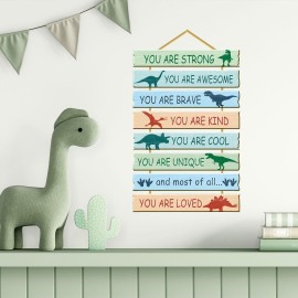 Rutiyoka Dinosaur Room Decor for Boys Bedroom Wall Dino Inspirational Art Kids Wood Decorations Little Boy Nursery Toddler Sign Rutiyoka Dinosaur Room Decor for Boys Bedroom Wall Dino Inspirational Art Kids Wood Decorations Little Boy Nursery Toddler Sign