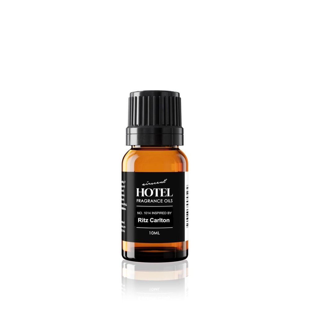 AirScent Hotel Diffuser Oil Inspired by The Ritz Carlton Hotel Scent - Premium Fragrance Oil No. 1014 for Ultrasonic and Waterless Diffusers and Crafting - 10 mL, 0.34 fl oz Glass Dropper Bottle AirScent Hotel Diffuser Oil Inspired by The Ritz Carlton Hotel Scent - Premium Fragrance Oil No. 1014 for Ultrasonic and Waterless Diffusers and Crafting - 10 mL, 0.34 fl oz Glass Dropper Bottle