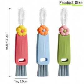 3 in 1 Cup Lid Cleaning Brush, Multifunctional Bottle Cleaning Brush, 2024 New Water Bottle Cleaner Brush, Portable Cup Lid Gap Cleaner, Home Kitchen Crevice Brush Tools (3 PCS) 3 in 1 Cup Lid Cleaning Brush, Multifunctional Bottle Cleaning Brush, 2024 New Water Bottle Cleaner Brush, Portable Cup Lid Gap Cleaner, Home Kitchen Crevice Brush Tools (3 PCS)