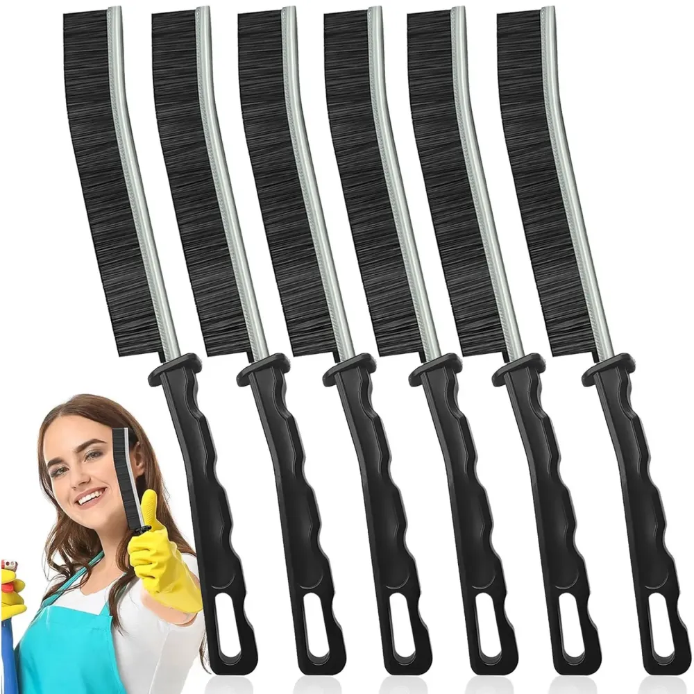 MyVaky 6Pcs Hard Bristle Crevice Cleaning Brush-Thin Gap Cleaning Brush, Small Cleaning Brush, Grout Brush, Kitchen Brush, Cleaning Tools for Toilet, Bathroom, Home, Bathtub, Sink, Household, Window MyVaky 6Pcs Hard Bristle Crevice Cleaning Brush-Thin Gap Cleaning Brush, Small Cleaning Brush, Grout Brush, Kitchen Brush, Cleaning Tools for Toilet, Bathroom, Home, Bathtub, Sink, Household, Window