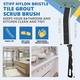 MyVaky 6Pcs Hard Bristle Crevice Cleaning Brush-Thin Gap Cleaning Brush, Small Cleaning Brush, Grout Brush, Kitchen Brush, Cleaning Tools for Toilet, Bathroom, Home, Bathtub, Sink, Household, Window MyVaky 6Pcs Hard Bristle Crevice Cleaning Brush-Thin Gap Cleaning Brush, Small Cleaning Brush, Grout Brush, Kitchen Brush, Cleaning Tools for Toilet, Bathroom, Home, Bathtub, Sink, Household, Window
