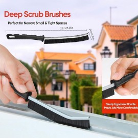Crevice Cleaning Brush,Multifunctional Cleaning Brush Tool, Bathroom Gap Brush, Small Cleaning Brush, Grout Brush, Kitchen Brush, Cleaning Tools for Toilet, Bathroom, Home, Bathtub, Sink, Household Crevice Cleaning Brush,Multifunctional Cleaning Brush Tool, Bathroom Gap Brush, Small Cleaning Brush, Grout Brush, Kitchen Brush, Cleaning Tools for Toilet, Bathroom, Home, Bathtub, Sink, Household