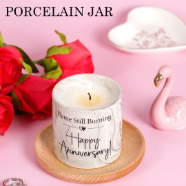 Anniversary Candle - Aniversario Gifts for Men, Women & Couples - Romantic Gifts for Him, Her - 6oz Anniversary Candle - Aniversario Gifts for Men, Women & Couples - Romantic Gifts for Him, Her - 6oz