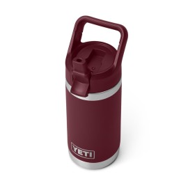 YETI Rambler Jr. 12 oz Kids Bottle, with Straw Cap, Wild Vine Red YETI Rambler Jr. 12 oz Kids Bottle, with Straw Cap, Wild Vine Red