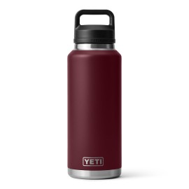 YETI Rambler 46 oz Bottle, Leakproof, Vacuum Insulated, Stainless Steel with Chug Cap,Wild Vine Red YETI Rambler 46 oz Bottle, Leakproof, Vacuum Insulated, Stainless Steel with Chug Cap,Wild Vine Red