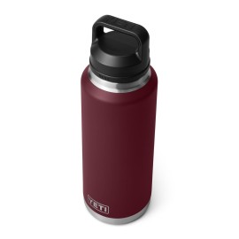 YETI Rambler 46 oz Bottle, Leakproof, Vacuum Insulated, Stainless Steel with Chug Cap,Wild Vine Red YETI Rambler 46 oz Bottle, Leakproof, Vacuum Insulated, Stainless Steel with Chug Cap,Wild Vine Red